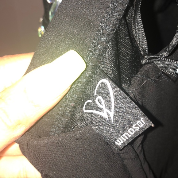 Black dressfor turnabout, homecoming, prom - Picture 7 of 7